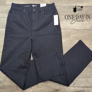 Style & Co Mid Rise Straight Leg Jeans Size 10